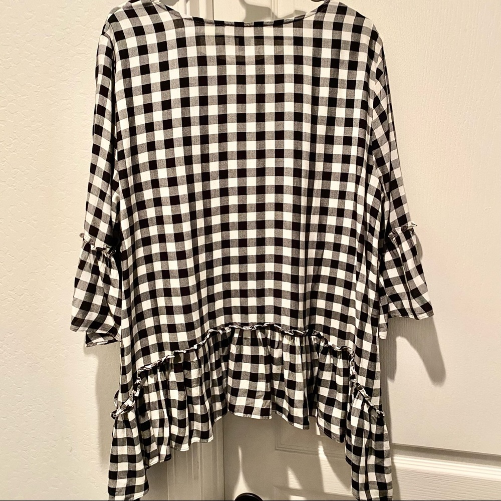 Karen Kane Flounced Tunic - Picture 4 of 8